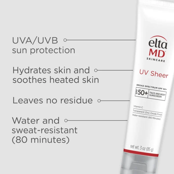 EltaMD UV Sheer Broad-Spectrum SPF 50+ - Image 2